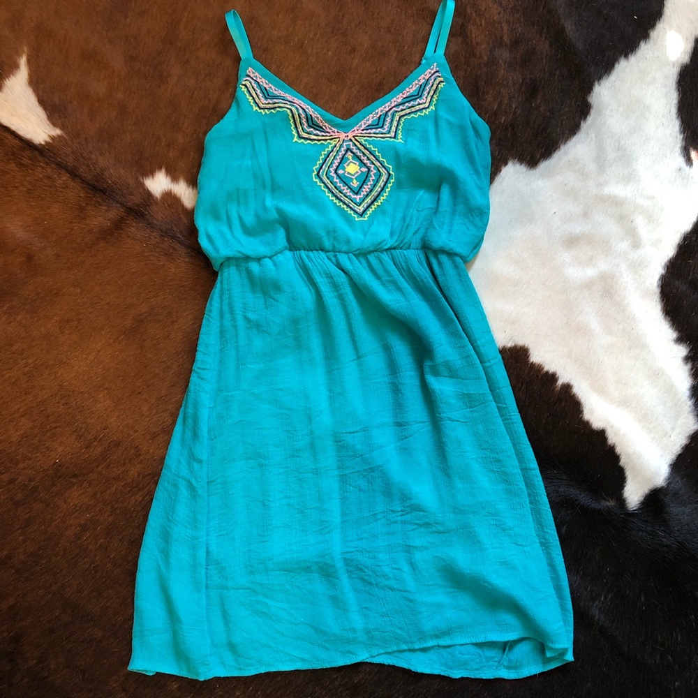 COPY - Maurice’s teal aztec dress
